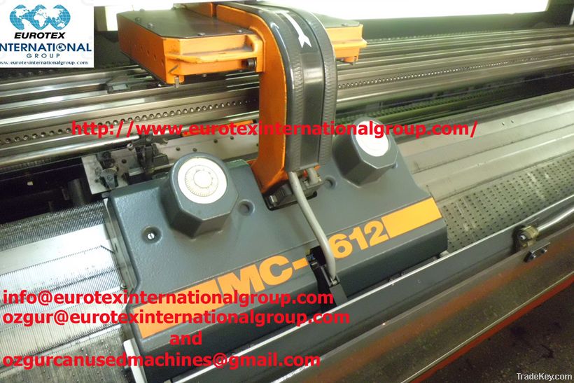 Universal MC 613 12 Gauge Flat Knitting Machine