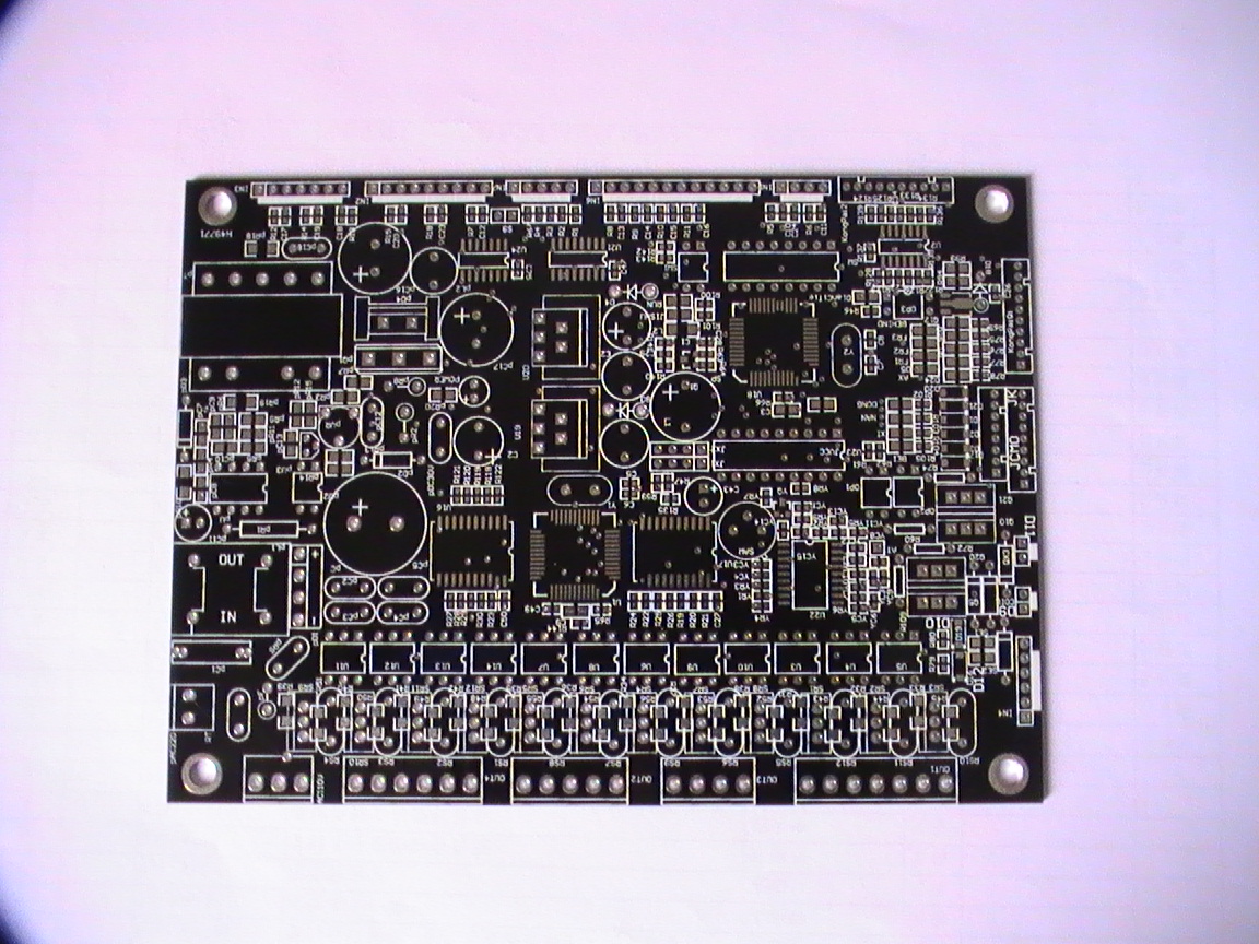 Two layers black PCBs