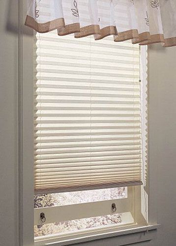 Fabric Pleated Shades Blinds Blackout For Windows Manual Control