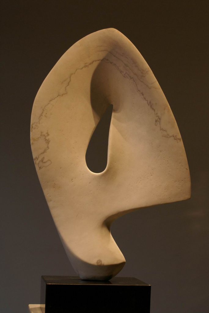 abstract modern stone carving