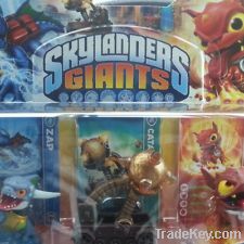 BNIB IN HAND Skylanders Triple - Zap, Hot Dog, Scorpion Striker