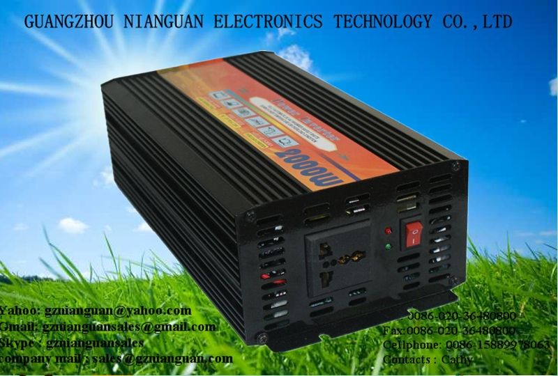 Cheap ! Solar modified sine wave inverter 12V to 110V 220V 2000W