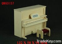 dollhouse mini wooden piano