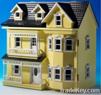 dollhouse mini house model