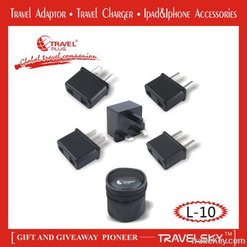 2012 TOP Useful Travel Charger for Traveling 150countries(L-10)