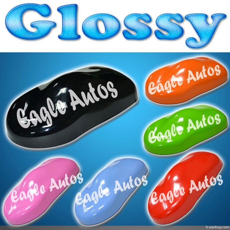 Gloss Vinyl Car Body Sticker With Air Drains / Free Shipping