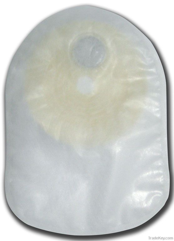 One pc closed ostomy bag