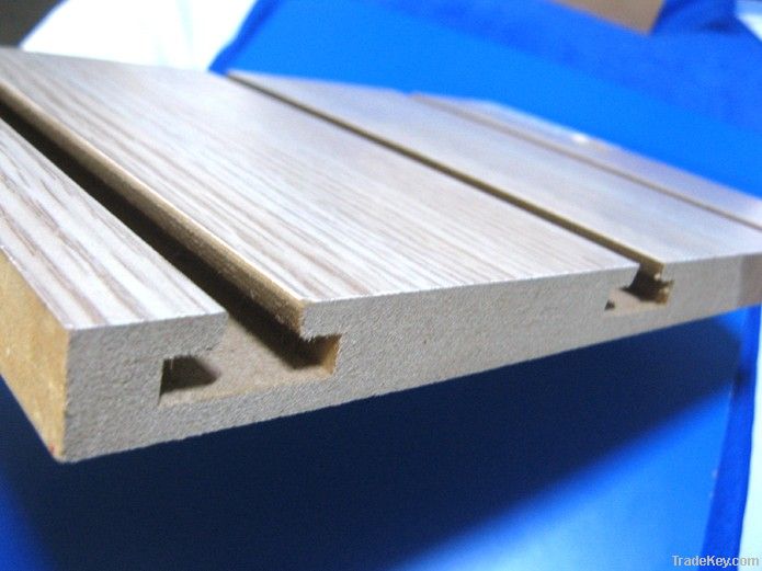 Grooved MDF