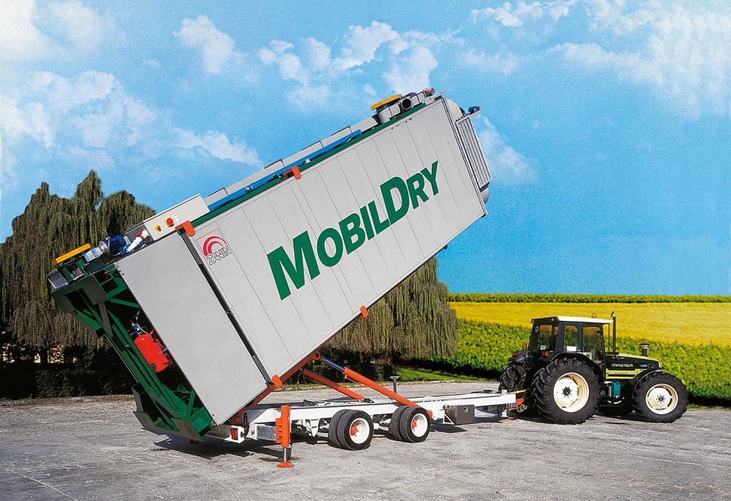 Ready to use Mobile dryer MOBILDRY