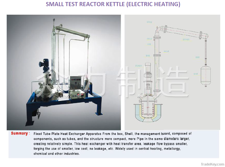 Small Test Reactor Kettle (Electric Heating)