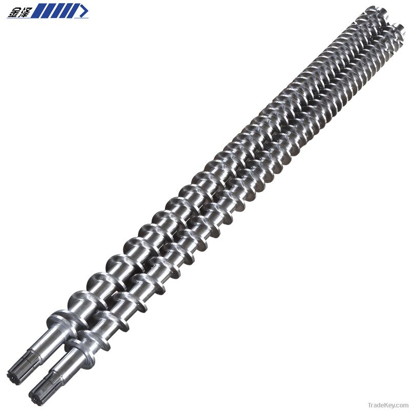 Twin-Parallel Screw Barrel for plastic extrusion lines