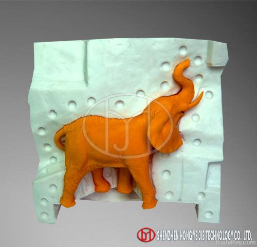 Manual mold silicone rubber