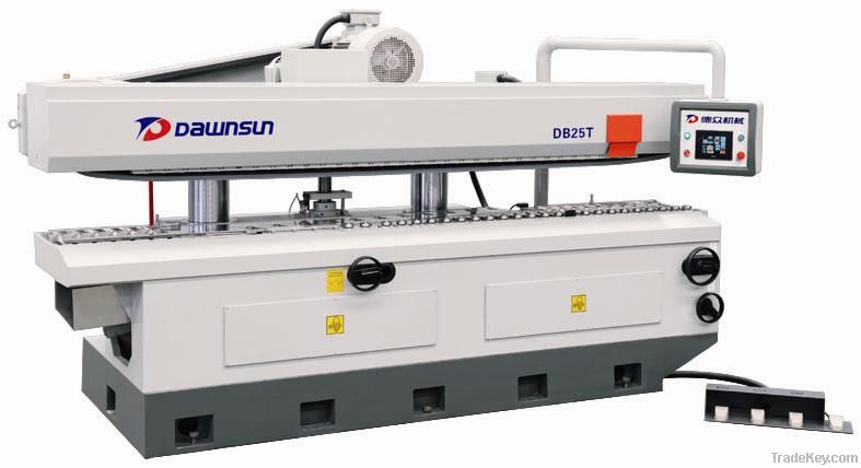 Lengthways veneer slicer