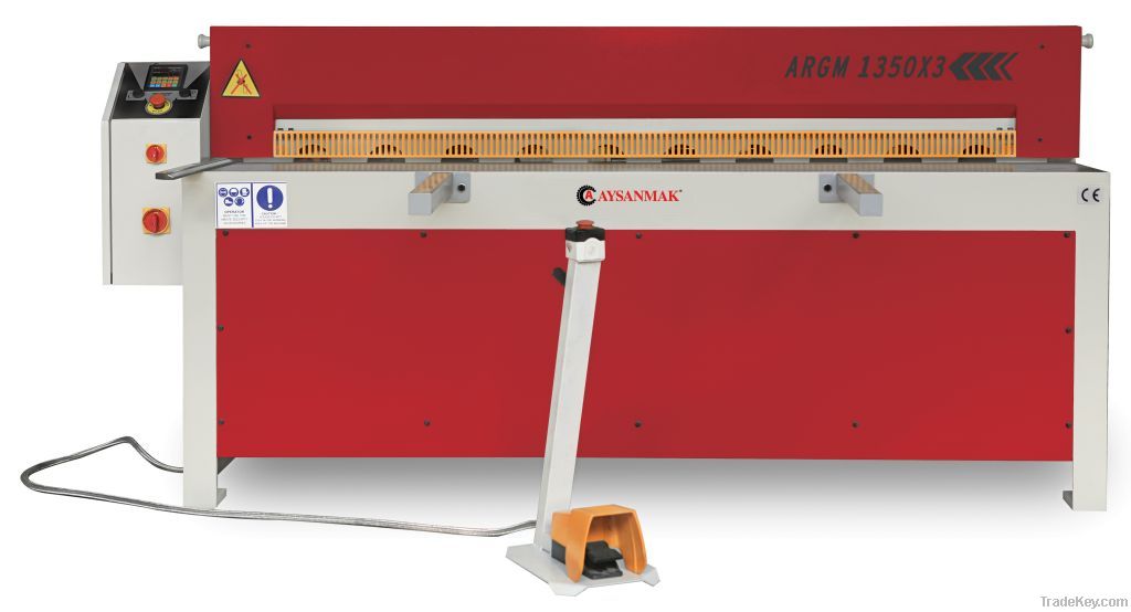 ARGM Mechanical Guillotine Shear with Reducer