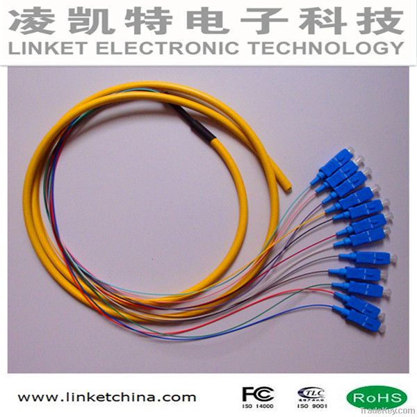 12-core SC Fiber Optic Pigtail