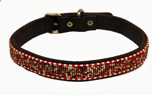 Maasai Beaded Dog Collar