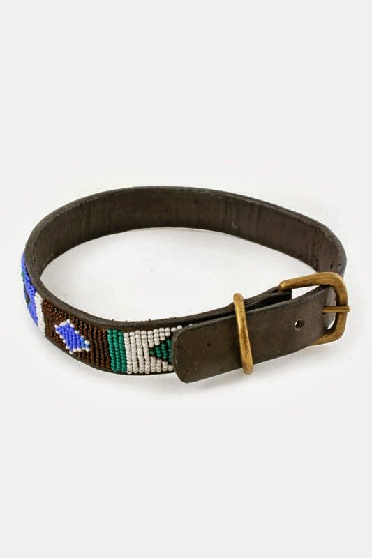 Maasai Beaded Dog Collar