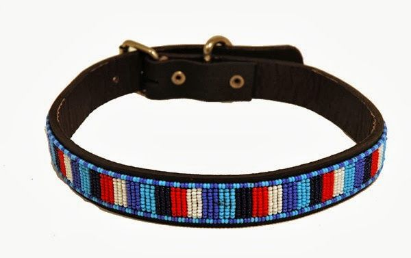 Maasai Beaded Dog Collar