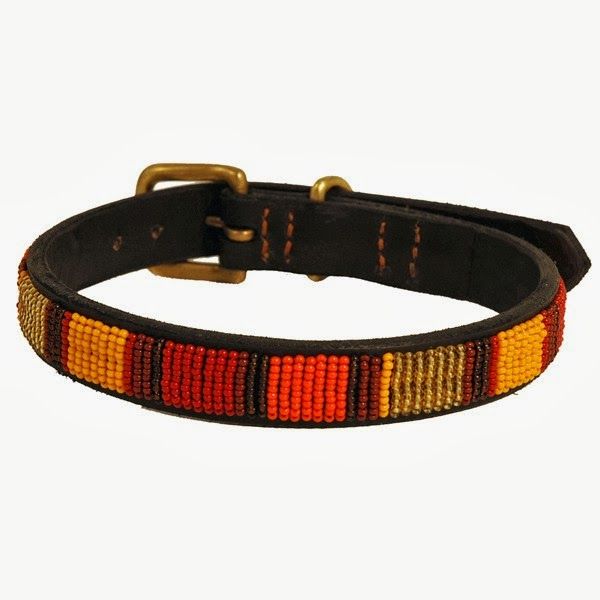 Maasai Beaded Dog Collar