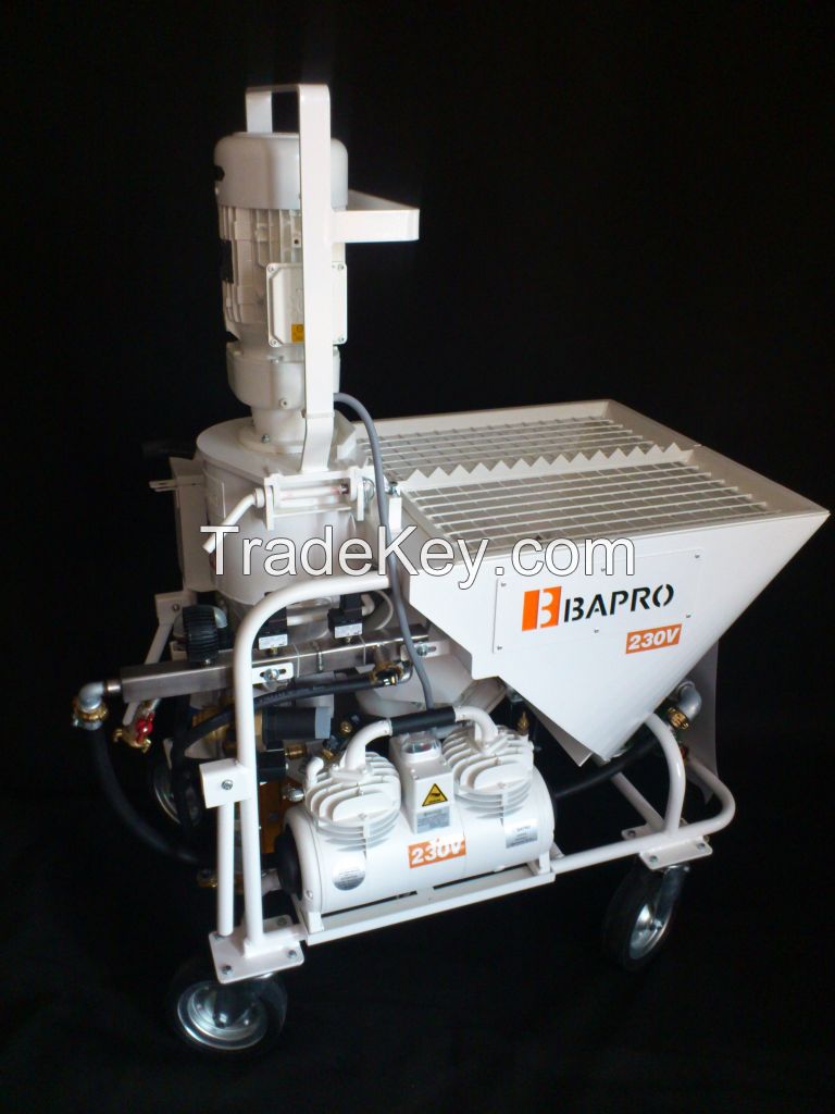Plastering machine for 230 Volts type BAPRO one 230V