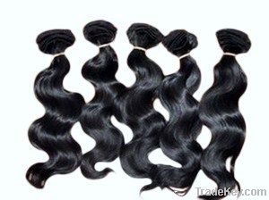 THot Sale 24inch silky straight100% virgin remy peruvian human hair