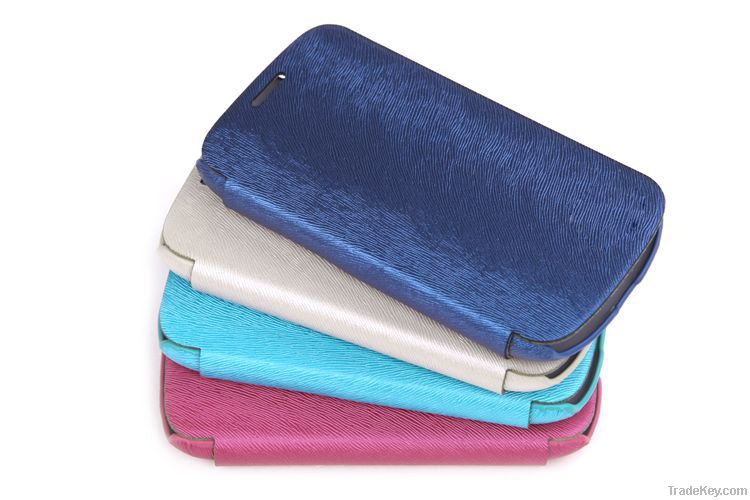 Flip Leather Case for Samsung Galaxy SIII mini