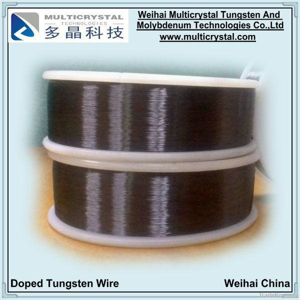 Tungsten wire for heating element
