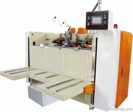 Semi-auot corrugated carton stitching machine
