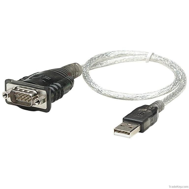 USB to Serial Port RS232 Converter Cable for PC/Laptop/Notebook/MAC