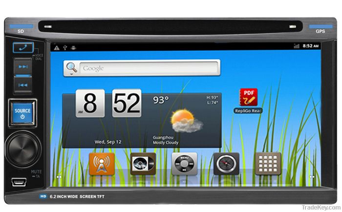 7inch Android system Car GPS and DVD