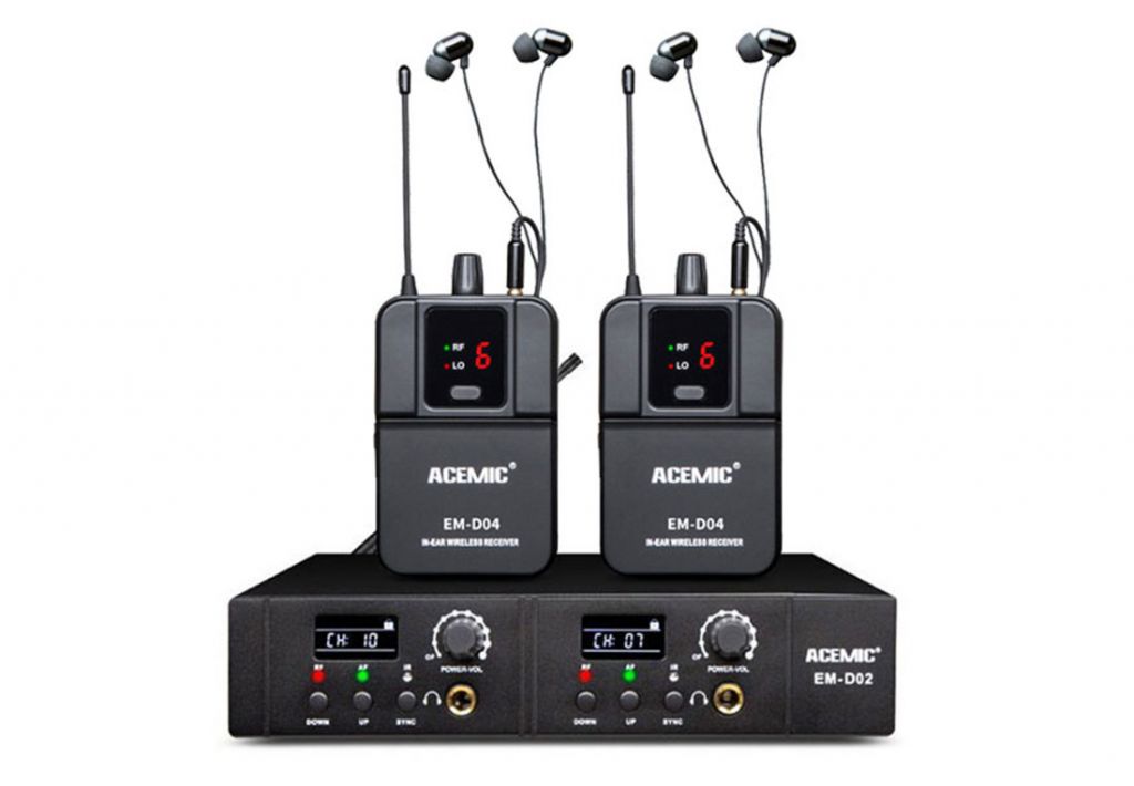 EM-D02（Dual Channel）  Dual Channel Wireless In-Ear Monitor System