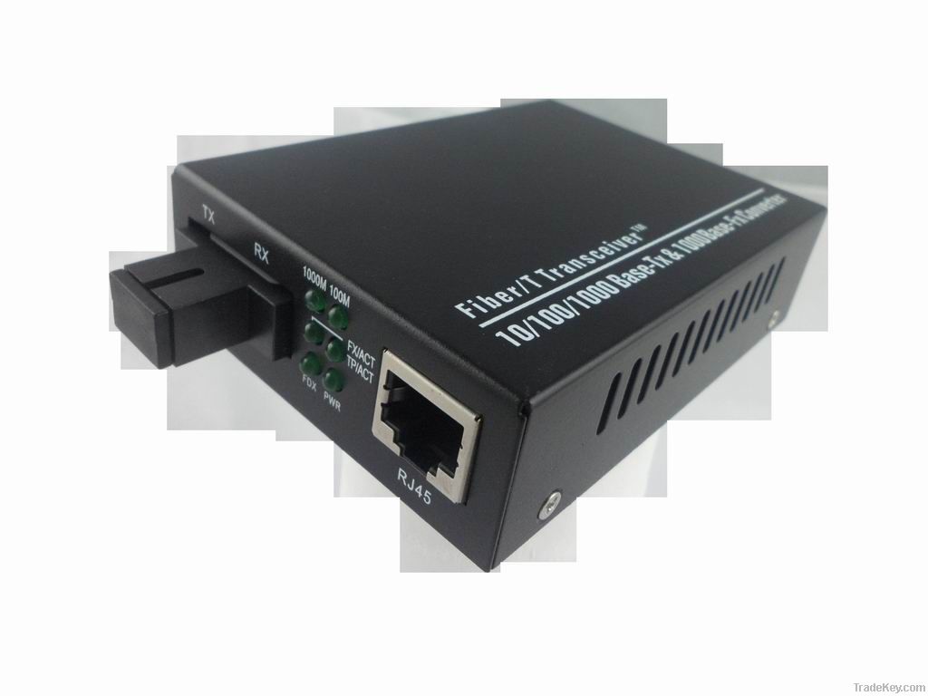 10/100/1000M Fiber Media Converter