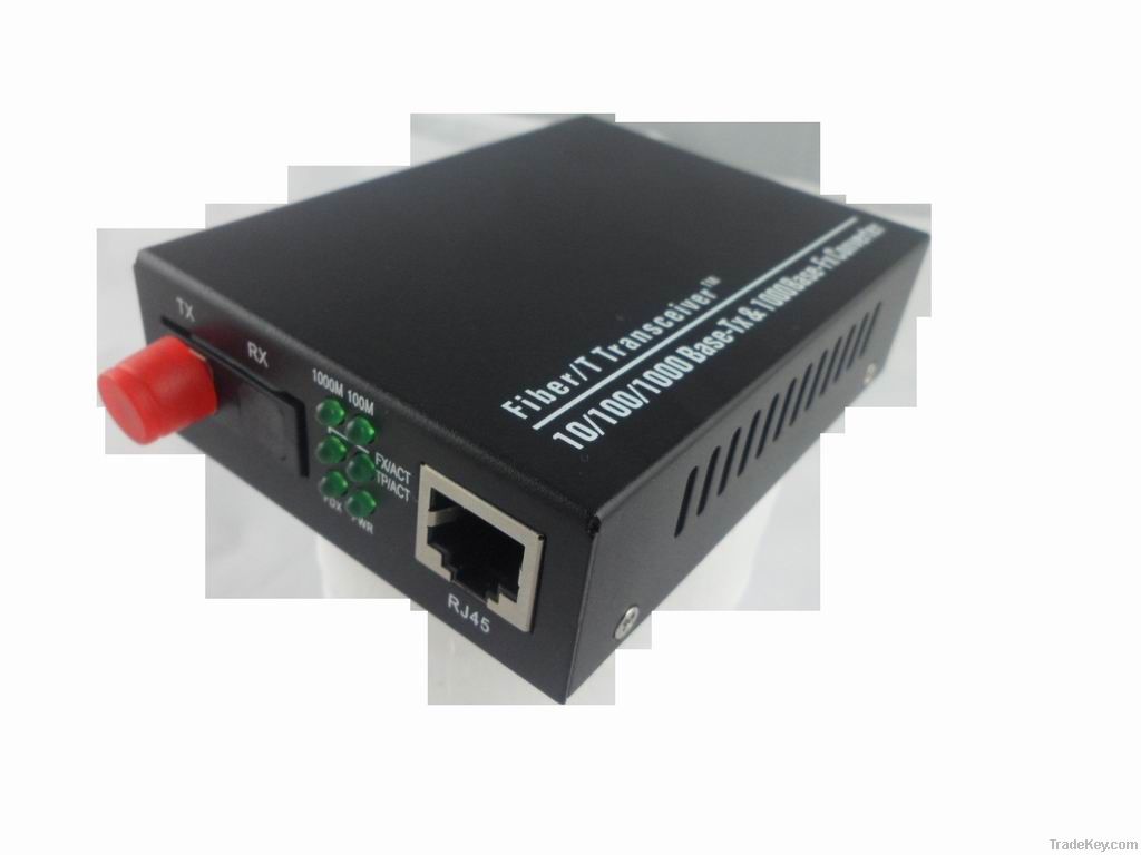 10/100/1000M Fiber Media Converter