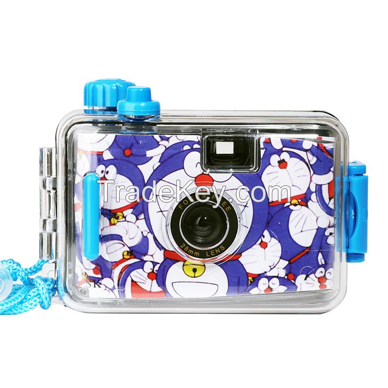 Retro Camera Waterproof 35MM Film Camera Cute Portable Film Camera