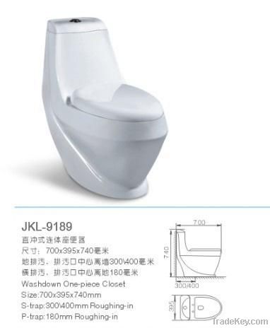 Washdown One-piece toilet