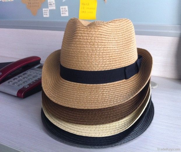 2013 New style Men's Fedora paper hats