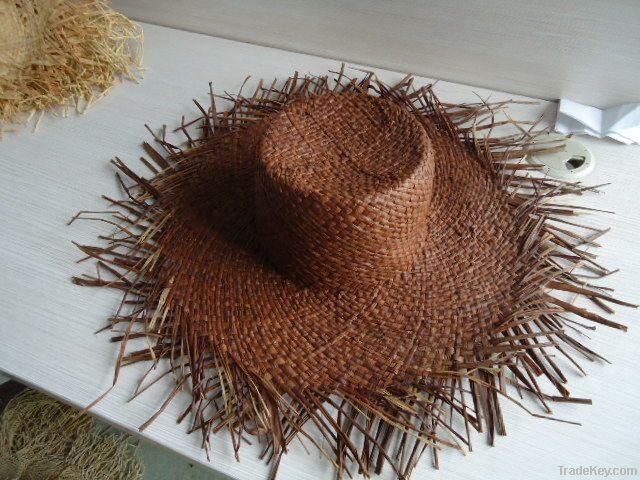 Raffia Straw hats bodies can be reprocessing