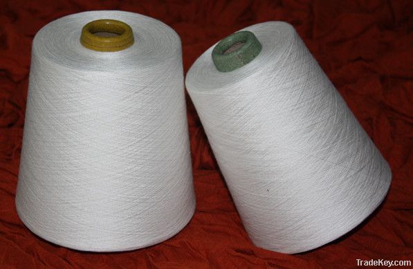 polyester blended wool yarn