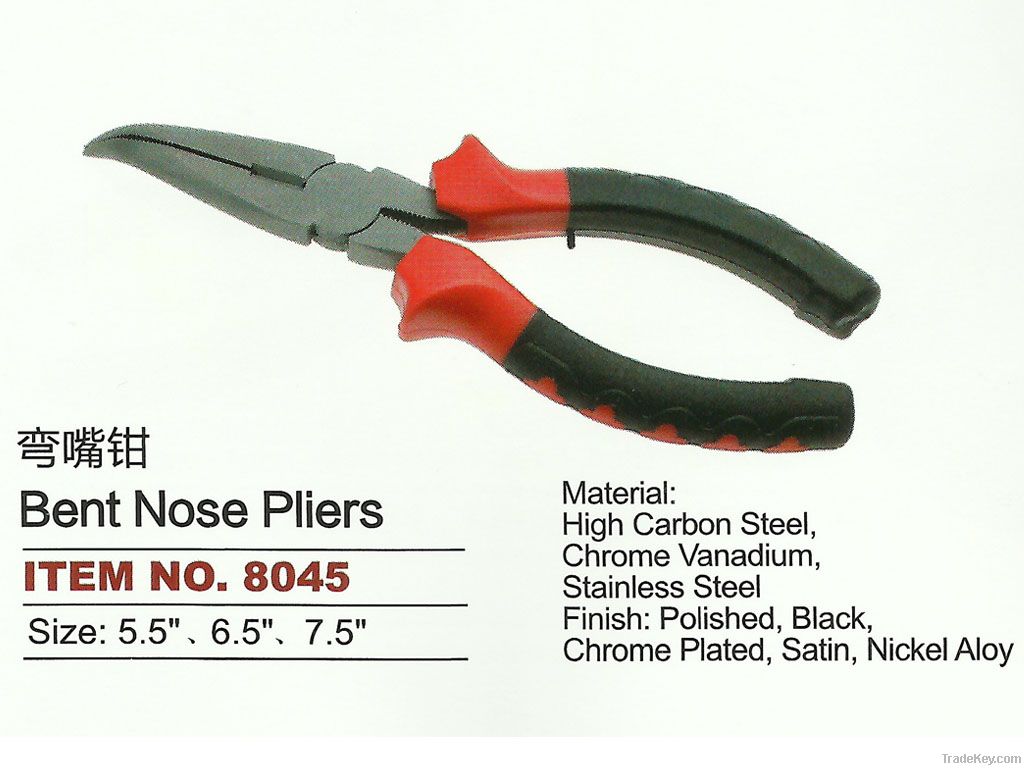 Bent Nose Pliers