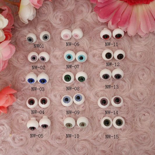 BJD Doll Glass Eyes For 1/3 1/4 1/6 Dolls