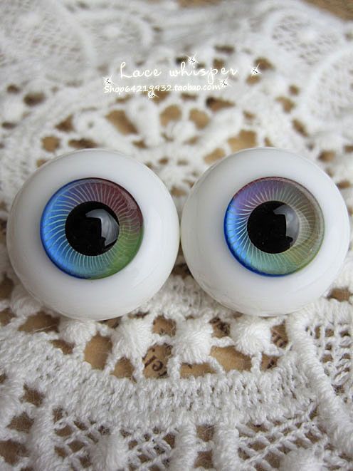 Glass Eyes For BJD SD Doll, Toy Doll Accessories