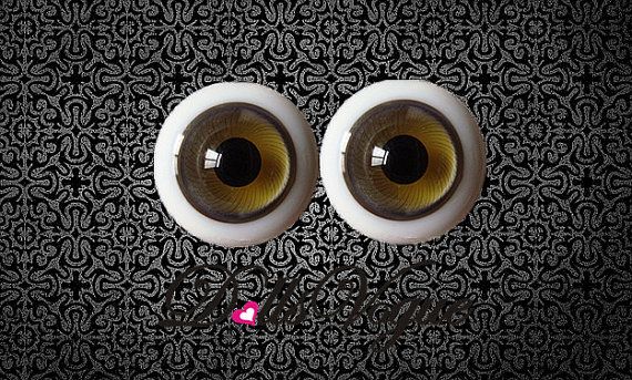 Glass Doll Eyes For Ball Jointed Dolls-20mm