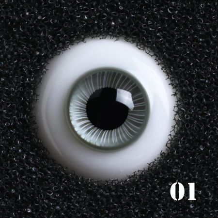 Hand Blown Glass Eyes For SD Doll, Dollfie Glass Eyes Size(6mm up to 24mm)