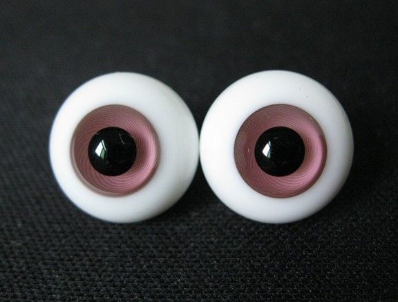 16mm YOSD Doll Glass Eyes-Grape Purple