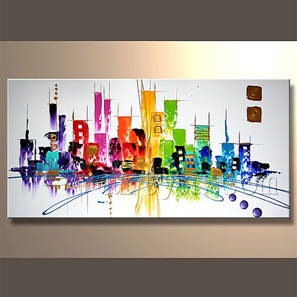 Newest Abstract Art Painting On Canvas For Decor