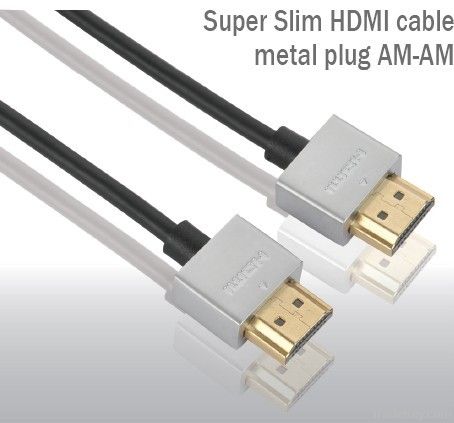 Super Slim HDMI cablemetal plug AM-AM