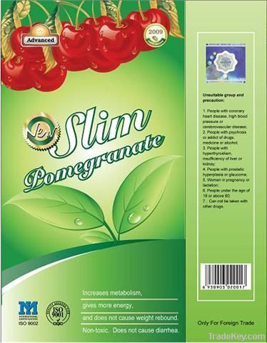 FAMOUS Super Slim Pomegranate Pill Weight Loss Capsule