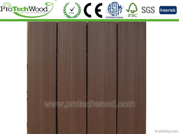 Capped WPC Deck tile