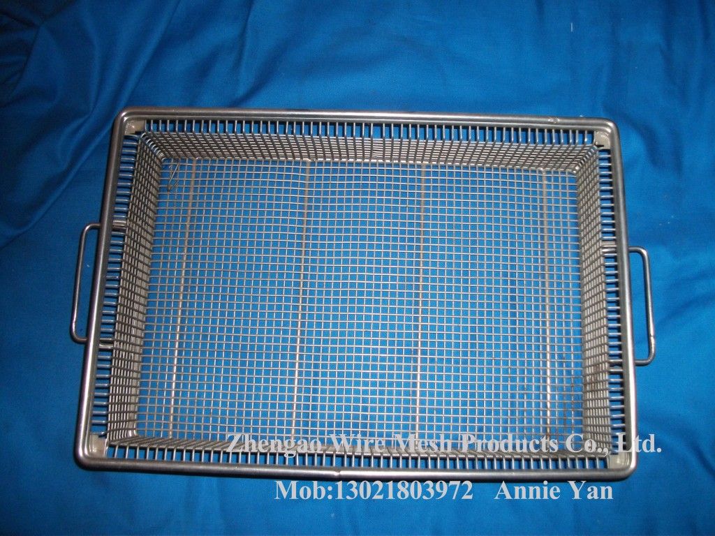 Stainless Steel Medical Disinfection Basket(manufacturer)