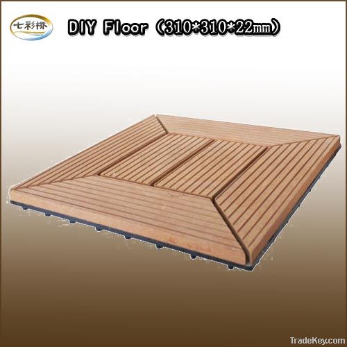 factory price supply WPC DIY flooring